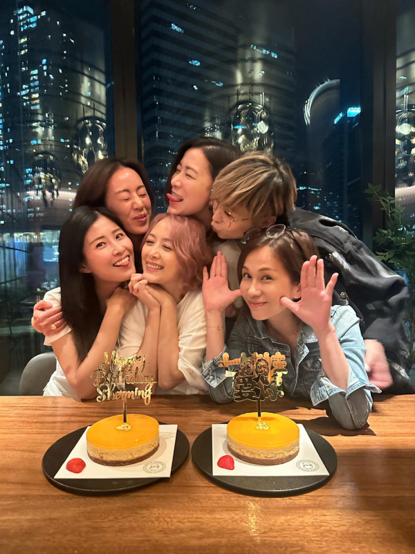 文頌嫻終於合體佘詩曼「七魔女」慶祝生日 閨蜜團再有一人缺席5字揭真實關係