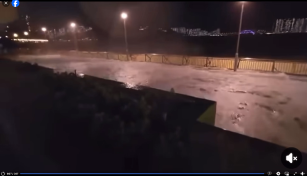 打風｜車主創意迎戰九號風球 電動車加裝一物 網民熱議會變玩碰碰車？