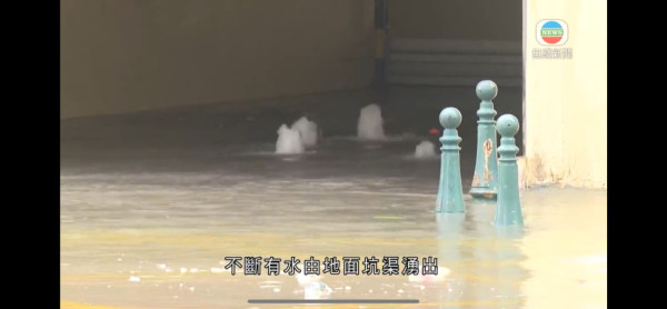 颱風樺加沙吹襲，澳門內港水位高度錄得逾1.3米。