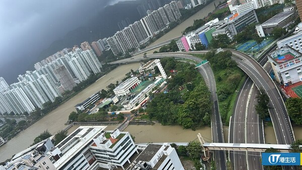 颱風樺加沙｜全港各區現恐怖風暴潮！長洲沙灘遭海水淹沒、貨櫃屋跌落海網喊似海嘯