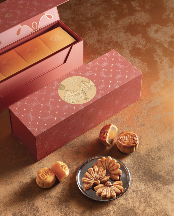 米蘭高級品牌COVA推中秋禮盒！新口味海鹽焦糖夏威夷果仁月餅/節日限定餐具套裝