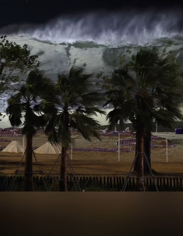 颱風樺加沙|深圳大梅沙海岸一度掀起數米巨浪 全市今日仍然實施五停