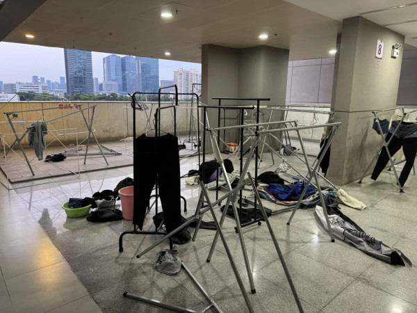 超強颱風樺加沙橫掃!深圳大學天花板被吹爛畫面驚人 超強颱風樺加沙橫掃!深圳大學天花板被吹爛畫面驚人