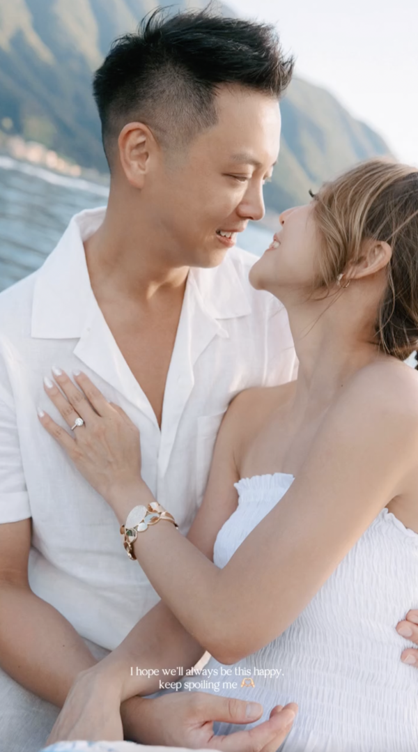 前TVB小花離巢後IG公開訂婚相報喜！男友身份曝光晒超巨型鑽戒震撼網民