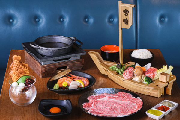 Hotel ICON和牛壽喜燒下午茶回歸  刺身盛／A5飛驒和牛／雪糕鯛魚燒