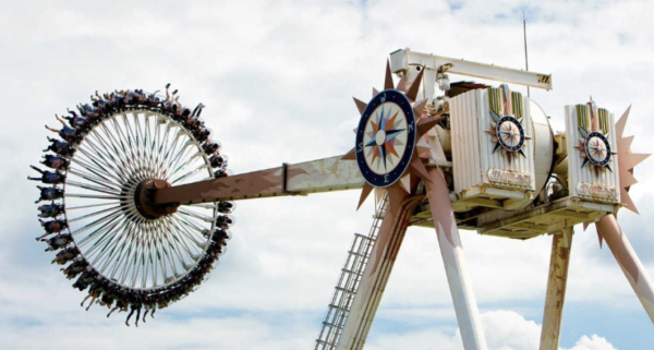 陀螺鞦韆 Gyro Swing。圖片來源：樂天世界官網