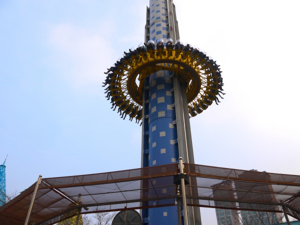 自由落體 Gyro Drop。圖片來源：Kkday