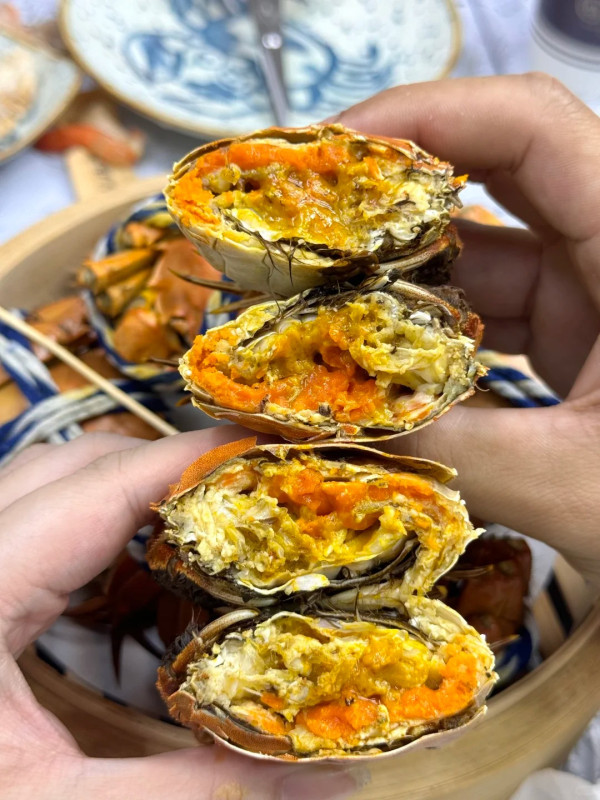 盛潮行大閘蟹。圖片來源:小紅書@Ceci食玩遊記 盛潮行大閘蟹。圖片來源:小紅書@Ceci食玩遊記