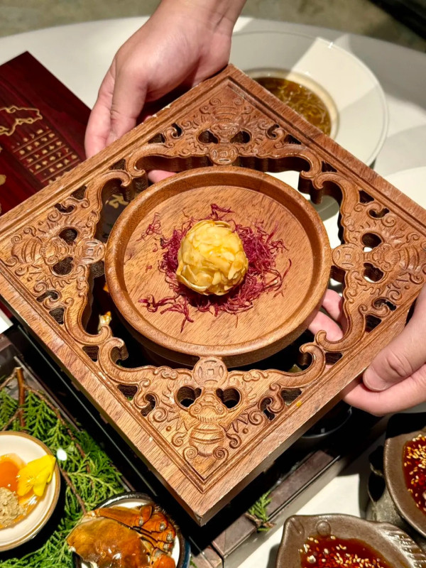 豫園上海飯莊。圖片來源:小紅書@温温再吃亿口 豫園上海飯莊。圖片來源:小紅書@温温再吃亿口