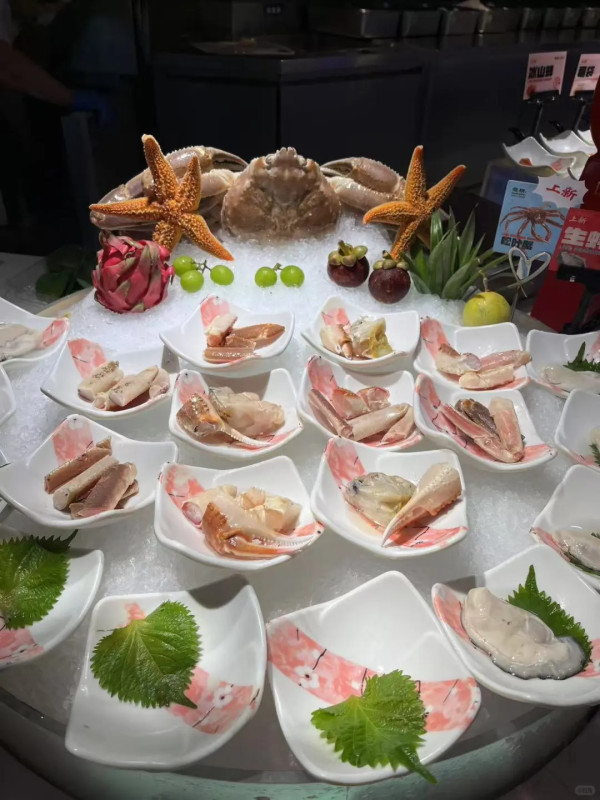 曼格姿造·活海鮮·榴蓮自助。圖片來源:小紅書:芝士可可酱 曼格姿造·活海鮮·榴蓮自助。圖片來源:小紅書:芝士可可酱