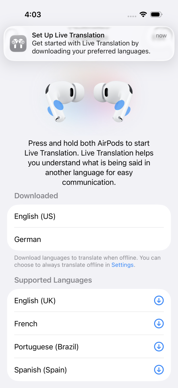 實試｜Apple AirPods Pro 3 耳機更聰明、更個人化 iOS 26.1 追加中日文翻譯超實用