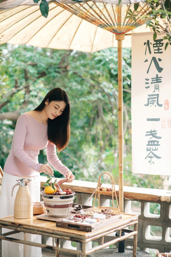 深圳寶安區東籬小院茶室(圖片:小紅書)