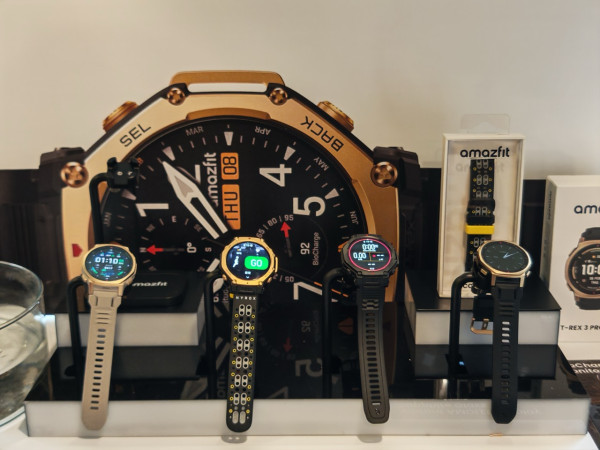 新品登場｜Amazfit T-Rex 3 Pro鈦合金錶身配智能路線規劃 戶外活動愛好者夢幻裝備