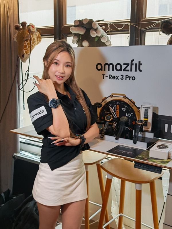 新品登場｜Amazfit T-Rex 3 Pro鈦合金錶身配智能路線規劃 戶外活動愛好者夢幻裝備