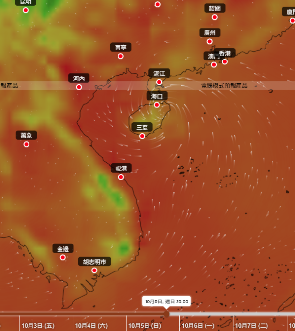 臨近中秋恐打風？天文台3大AI預測 熱帶氣旋或闖本港400公里內