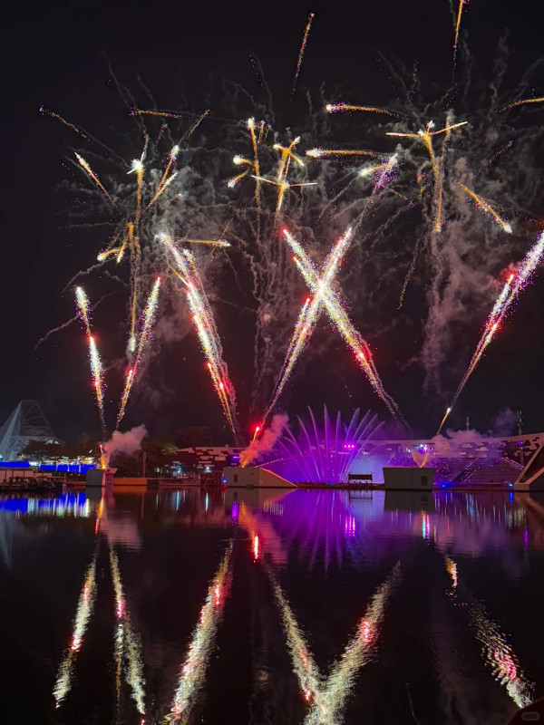 深圳國慶中秋光影︰無人機、煙花匯演 2025（圖片︰小紅書）