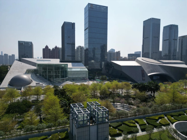 深圳國慶中秋光影︰無人機、煙花匯演 2025（圖片︰小紅書）