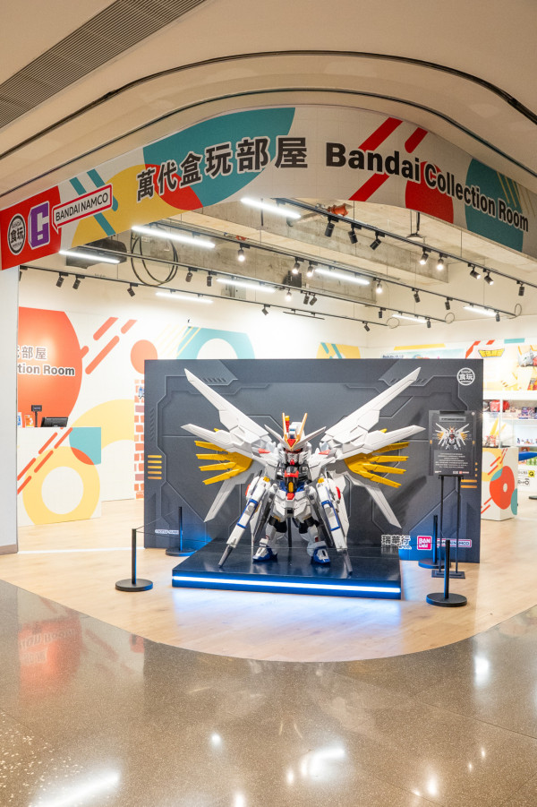 BANDAI「萬代盒玩部屋」登陸AIRSIDE 寶可夢高達潮玩新品 SEED FREEDOM打卡位