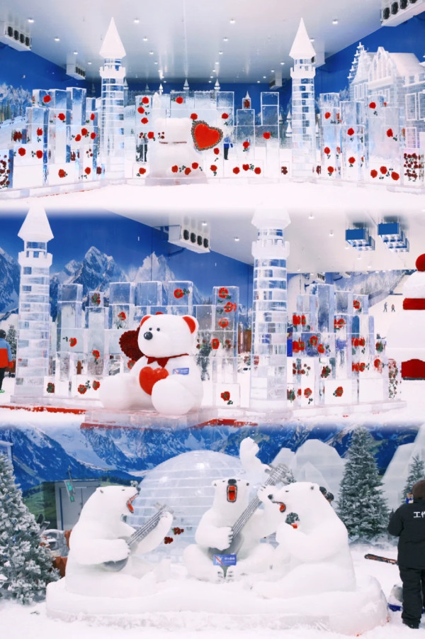 珠海萬雪匯冰雪樂園 娛雪區。圖片來源：小紅書@栾曦晴