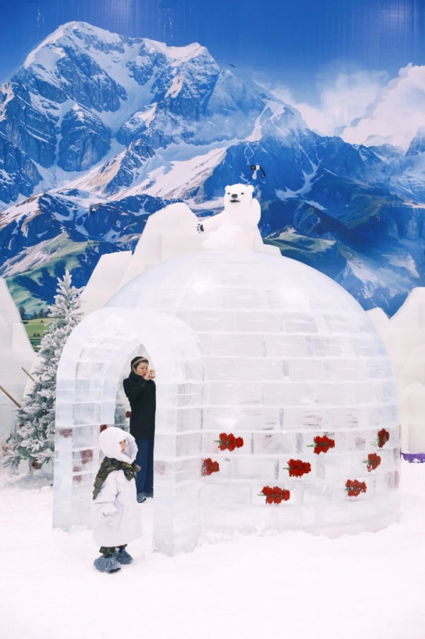 珠海萬雪匯冰雪樂園 娛雪區。圖片來源：小紅書@栾曦晴