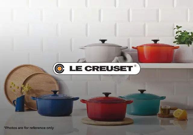 Le Creuset限時開倉低至2折！超過500款人氣廚具！千元入手琺瑯鑄鐵鍋！陶瓷餐具大劈價$56起
