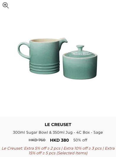 Le Creuset限時開倉低至2折！超過500款人氣廚具！千元入手琺瑯鑄鐵鍋！陶瓷餐具大劈價$56起
