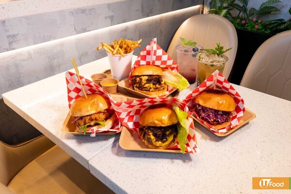 葵興新開threads爆紅漢堡包店 限定四層巨無霸/爆汁手撕豬漢堡