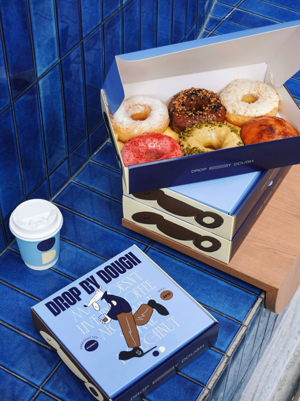 曼谷超人氣Drop by Dough香港開店 必試咸蛋黃吉士＋開心果＋抹茶紅豆味