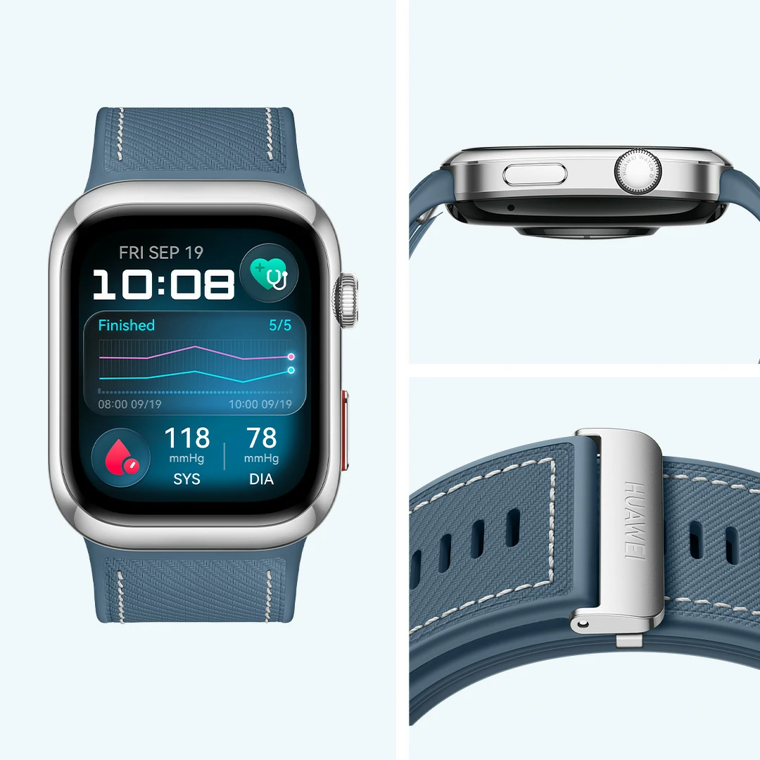 HUAWEI Watch D2 Blue Edition 抵港 24 小時不間斷偵測血壓