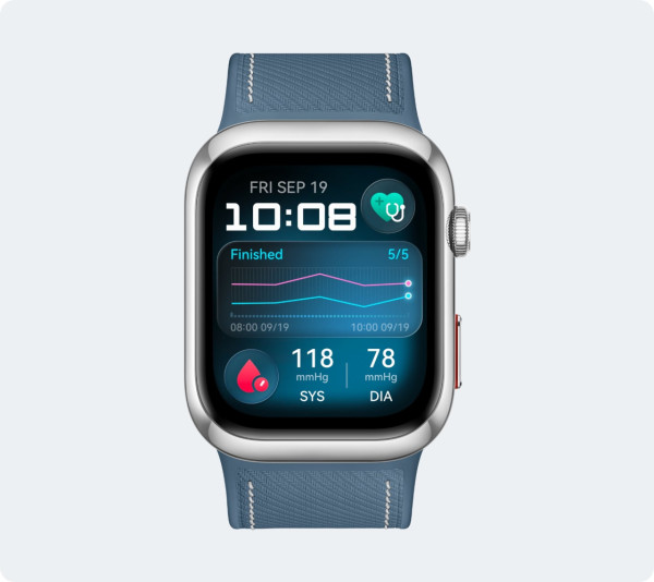 HUAWEI Watch D2 Blue Edition 抵港 24 小時不間斷偵測血壓