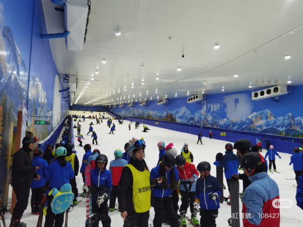 珠海萬雪匯冰雪樂園。圖片來源：小紅書