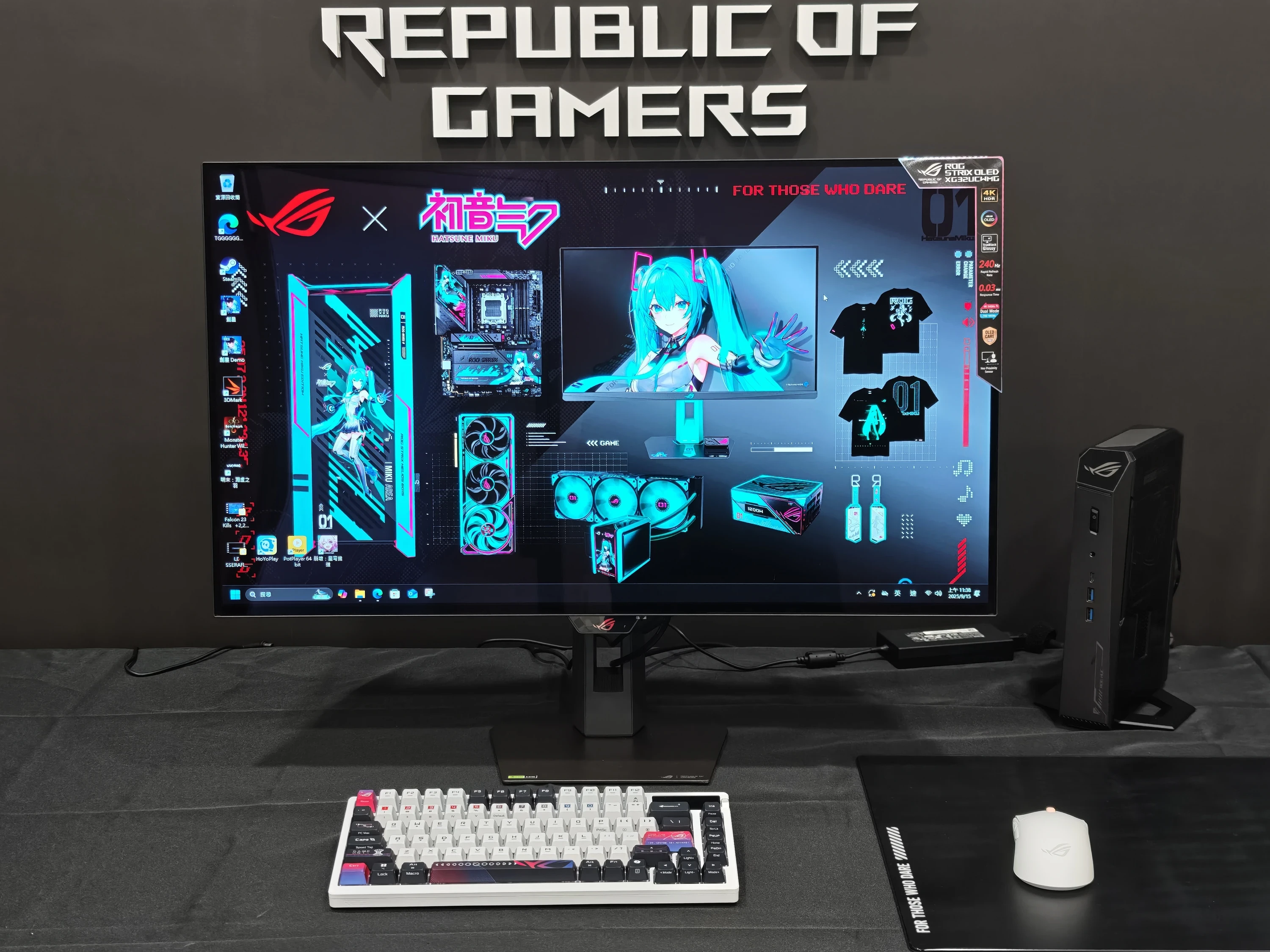 ASUS ROG Strix OLED XG32UCWMG 評測！Dual Mode 雙模式‧一鍵切換！