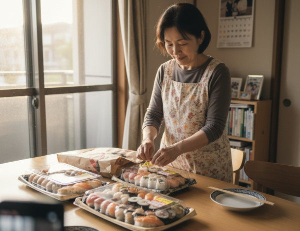 日本媽媽患失智突買6人份壽司真相催淚 網友：媽媽潛意識記得 