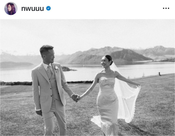 胡定欣無預警宣布結婚曬紐西蘭婚照！醫生老公身份曝光 曾加入無國界醫生 