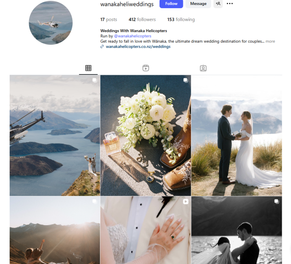 (圖片:IG@wanakaheliweddings)