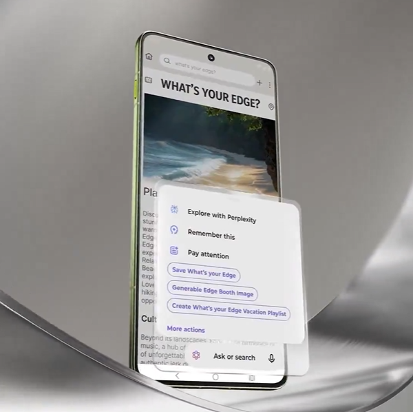 Motorola Edge 70 宣傳片流出 機身厚度「不足 6mm」超薄旗艦