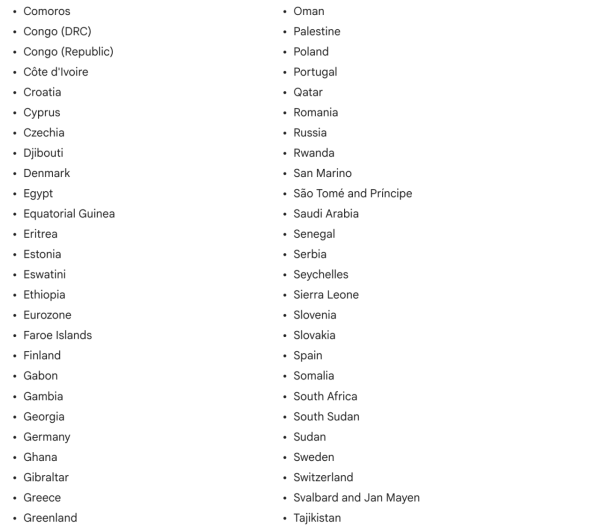 10月全球上線 Google AI 擴張至全球逾200地區 支援逾 35 種語言【即睇支援語言列表】