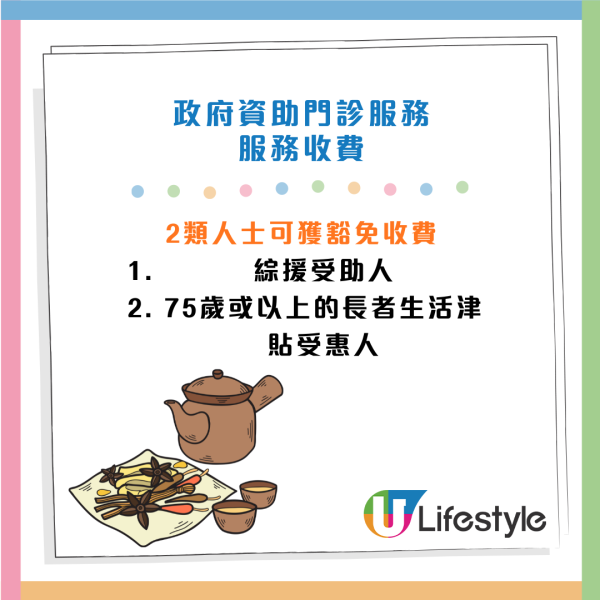 政府資助中醫門診服務懶人包！內科/針灸/推拿 診金$120 合資格人士免費！附預約方法及診所地址