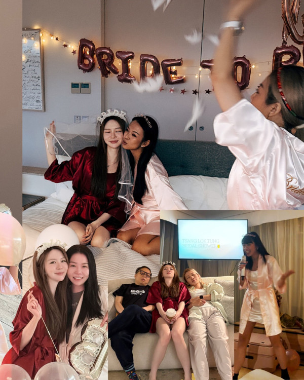 曾樂彤性感睡衣開婚前派對盡顯圈中好人緣 三代女團激罕同場阿Sa獲讚冇得輸！