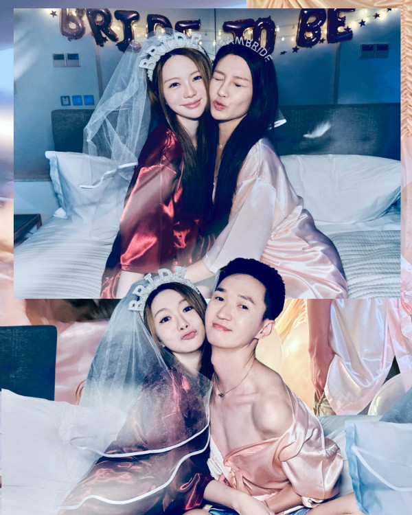曾樂彤性感睡衣開婚前派對盡顯圈中好人緣 三代女團激罕同場阿Sa獲讚冇得輸！
