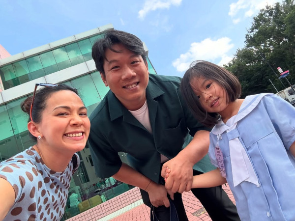 韋羅莎丈夫為舞台劇導演暨演員張銘耀（圖片來源：IG@rosamvelasco）