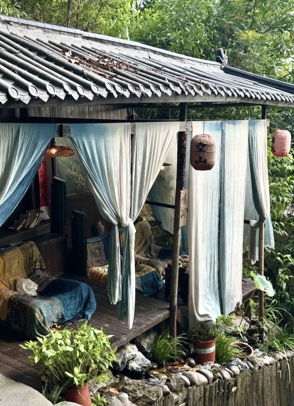 深圳寶安區東籬小院茶室(圖片:小紅書)