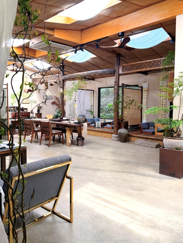 深圳寶安區東籬小院茶室(圖片:小紅書)