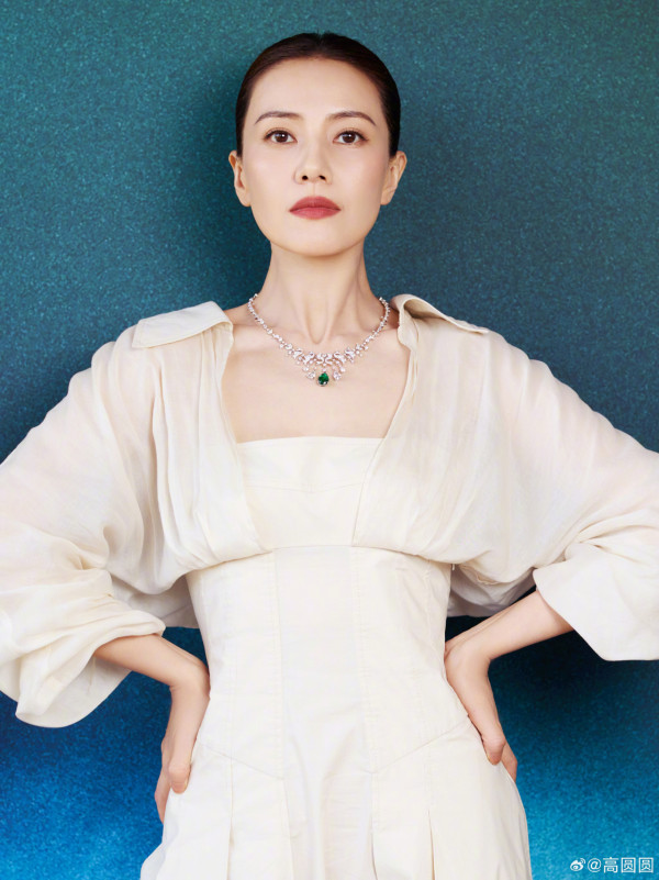 姜珮瑤有「小高圓圓」之稱（圖片來源：微博@高圓圓）