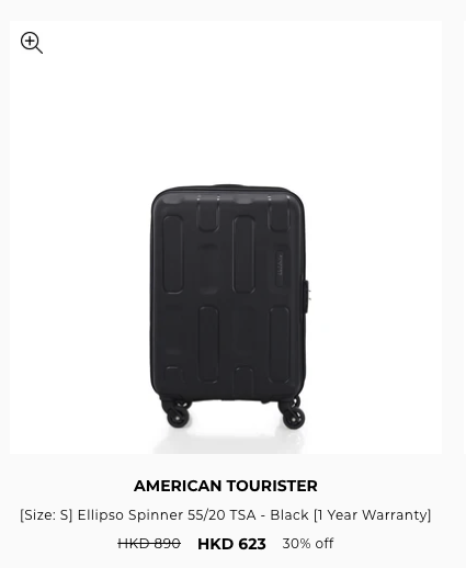 American Tourister限時開倉低至3折！$392買人氣登機箱/圓筒喼！行李箱套裝都有減