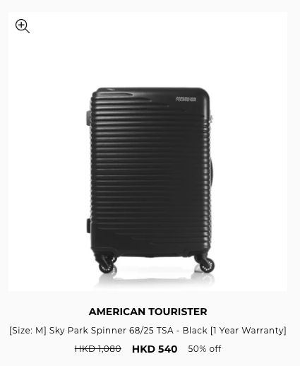 American Tourister限時開倉低至3折！$392買人氣登機箱/圓筒喼！行李箱套裝都有減
