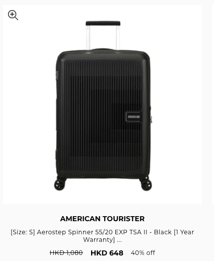 American Tourister限時開倉低至3折！$392買人氣登機箱/圓筒喼！行李箱套裝都有減