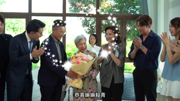 金式森林｜91歲羅蘭超高齡拍劇惹健康擔憂 鏡頭後片段曝光老人家開工精神狀態