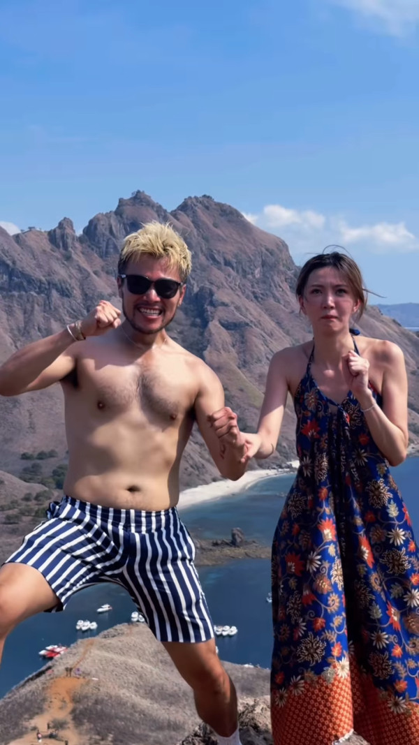 吳若希罕晒性感水着泳衣照慶結婚8周年 紀念日老公竟然無影靠一招自救！