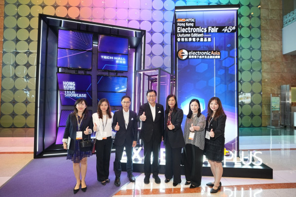 秋電展與electronicAsia揭幕 AI機械人成焦點 逾3200環球展商雲集香江